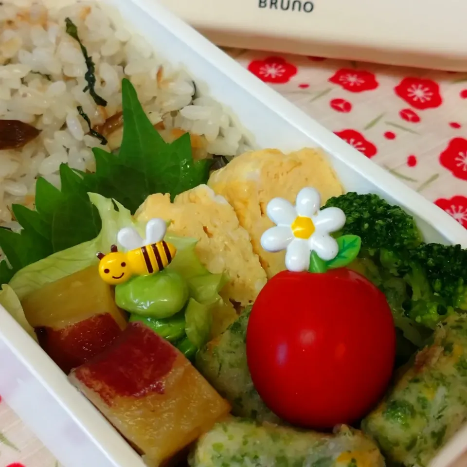 Snapdishの料理写真:高校娘のお弁当...♪*ﾟ|Naomiさん