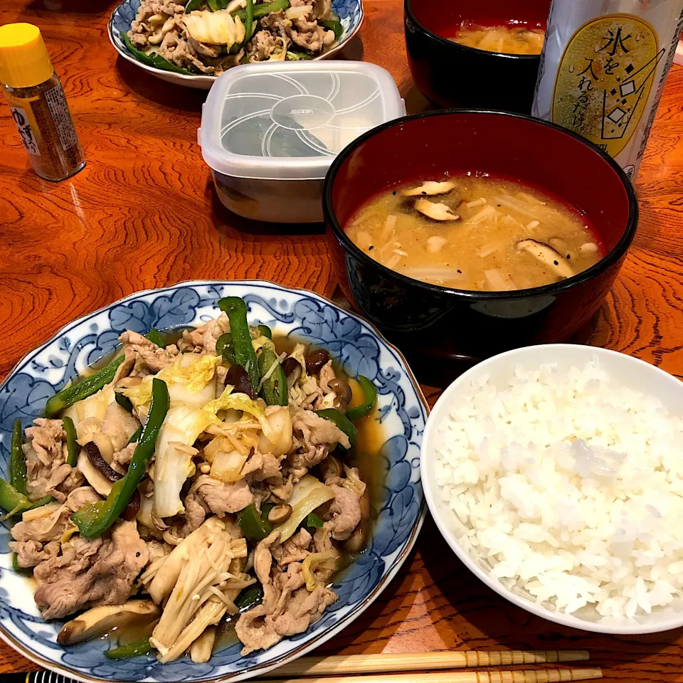 豚肉とピーマン他ポン酢炒め😋|すかラインさん