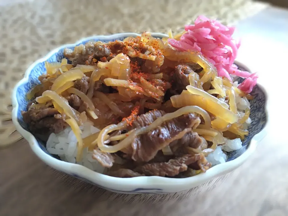 牛丼|古尾谷りかこさん