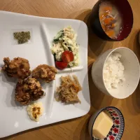 から揚げ定食|ちゃまへさん