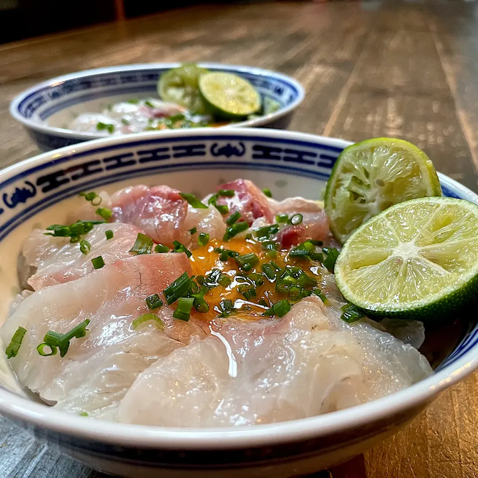 Snapdishの料理写真:チヌの玉子かけご飯|koji toyodaさん