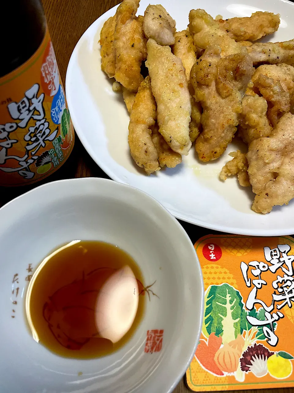 【日の出】野菜ポン酢とザクザク唐揚げ|フェンさん