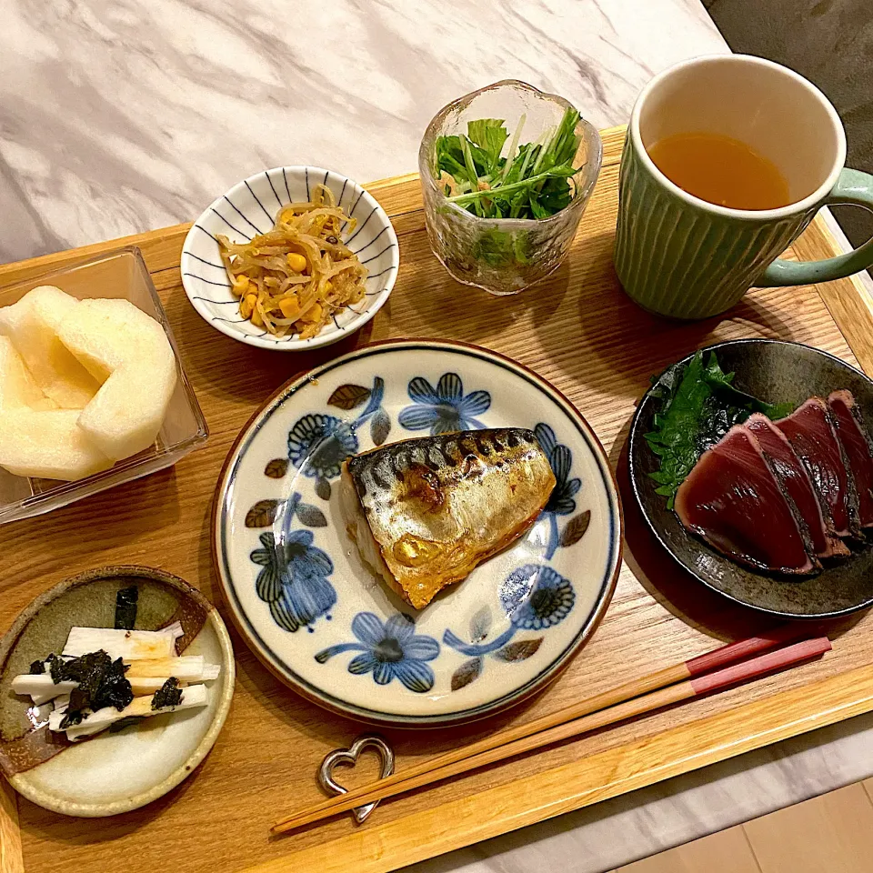 Snapdishの料理写真:鯖の塩焼き|なつこさん