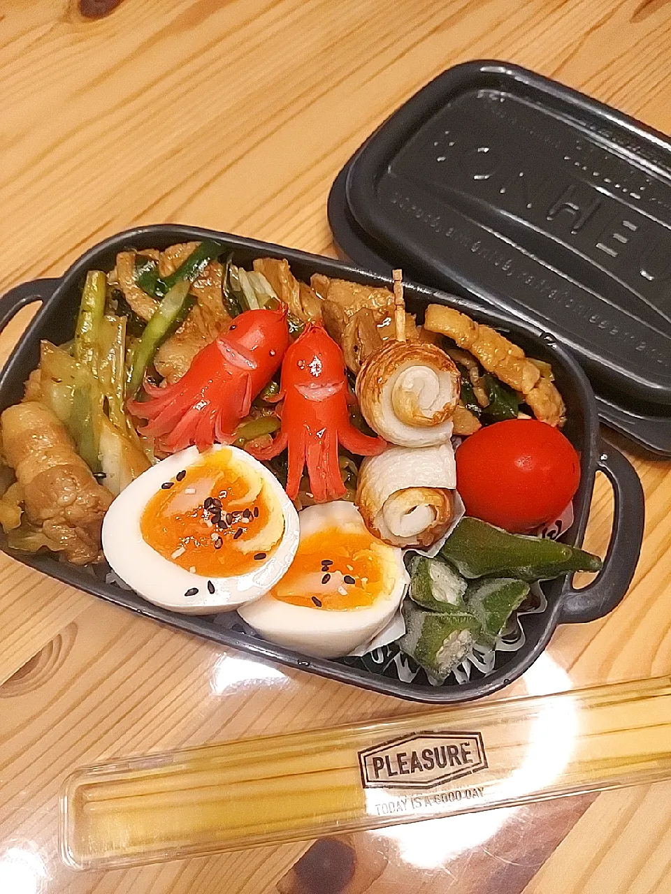 Snapdishの料理写真:2022.10.5 娘弁当🍱|あずきラテさん