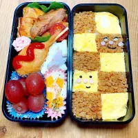 男子高校生のお弁当|ゆちさん