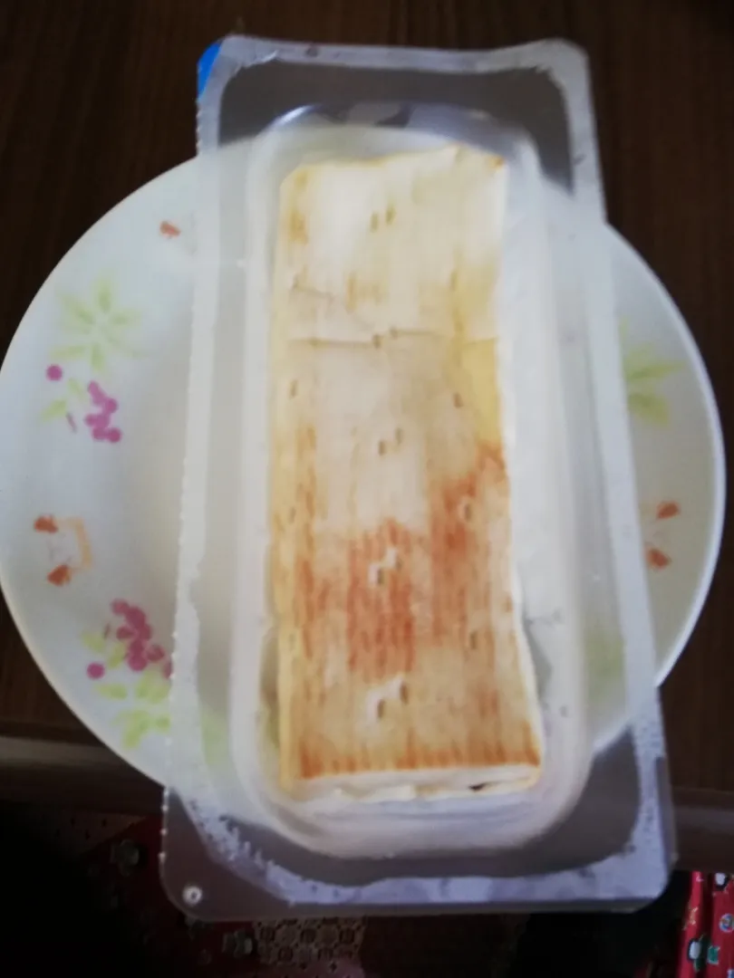 Snapdishの料理写真:ハムとチーズとの刃サンダルピザを食べました美味しかったです|市川真希さん