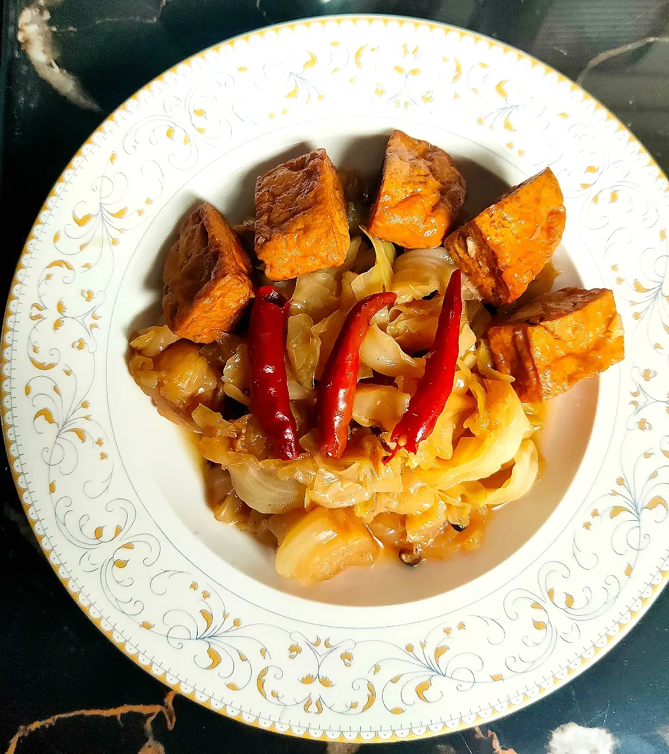 Baked Cabbage Tofu|katang23さん