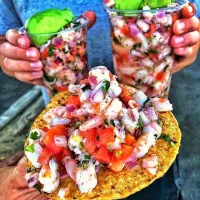 MEXICAN FISH CEVICHE|Mariscos.Sinaloa Instagramさん