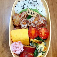 Snapdishの料理写真:男子高校生のお弁当|ゆちさん