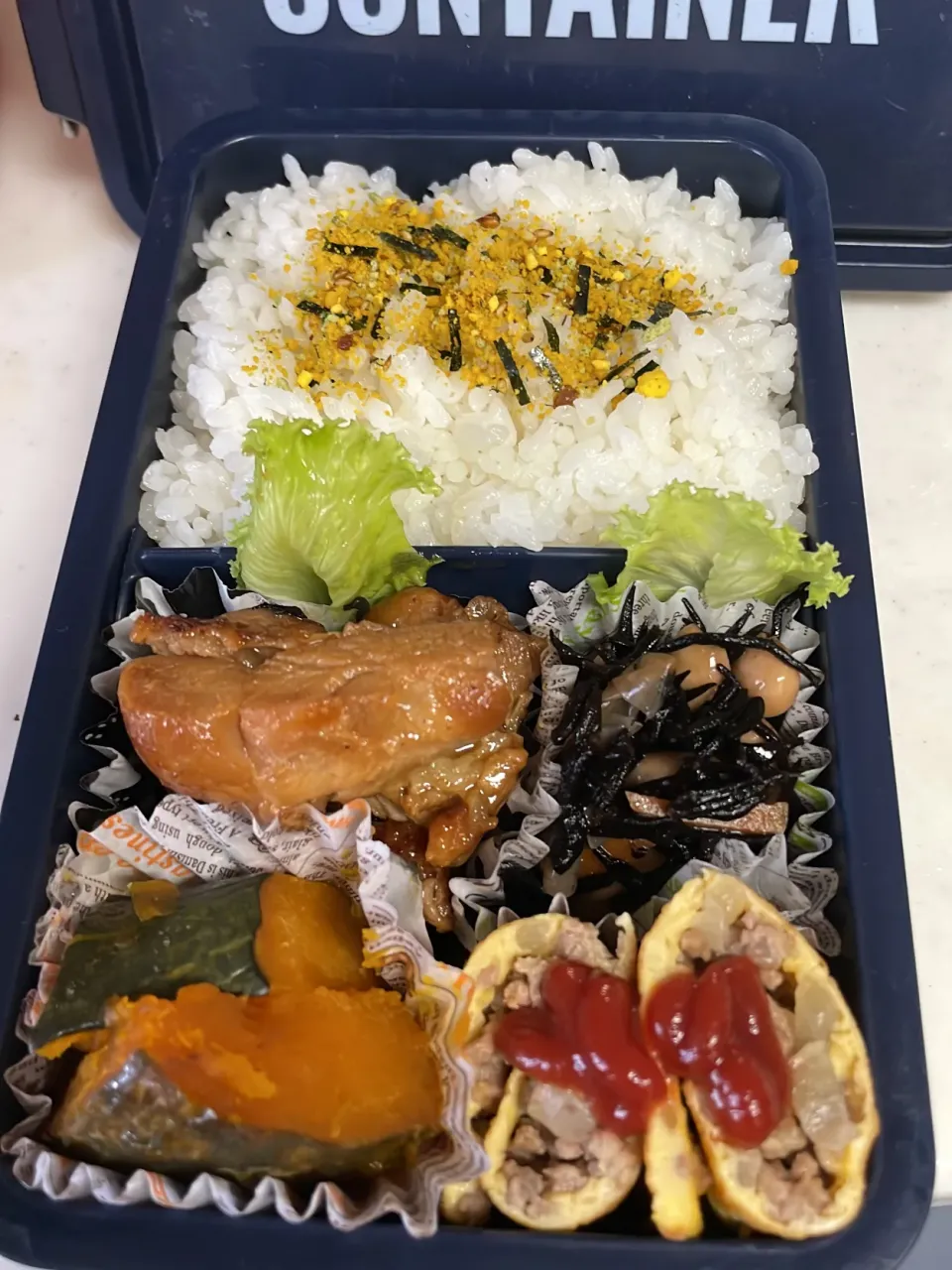 2022.10.6 男子高校生のお弁当🍱|かおたまさん