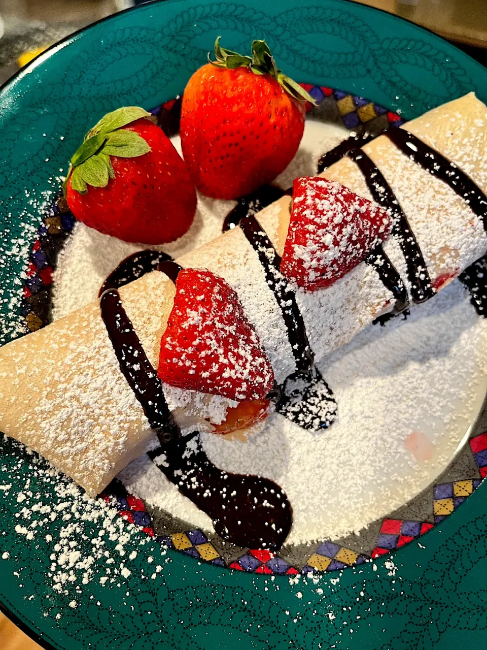 Snapdishの料理写真:Strawberry Crepe 🍓🥞|🌺IAnneさん