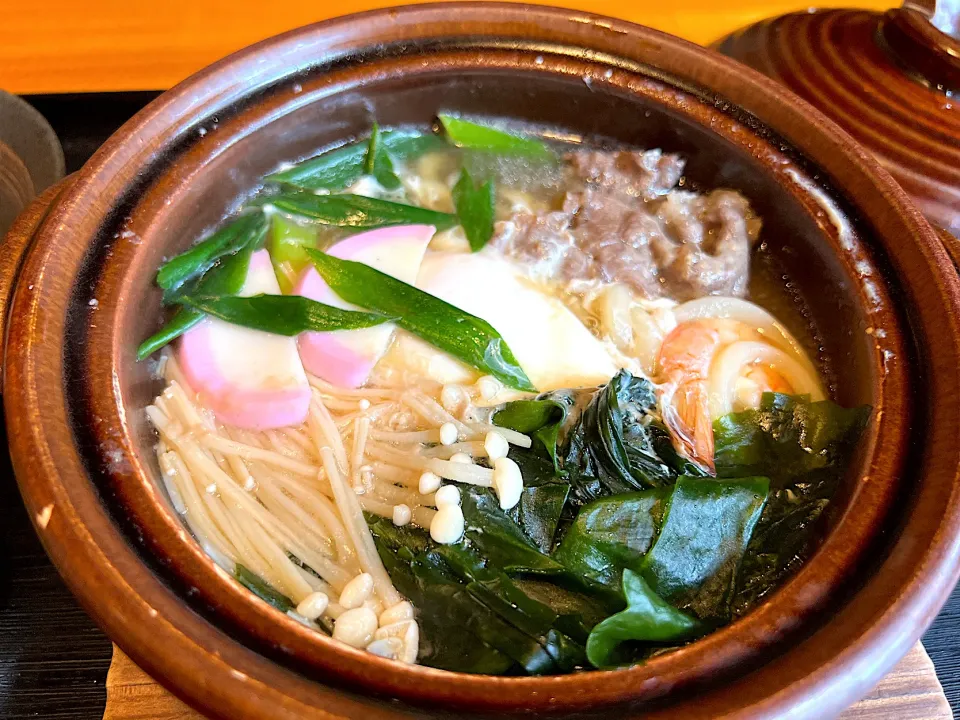 今日のランチは、鍋焼きうどん🍲|yokoさん