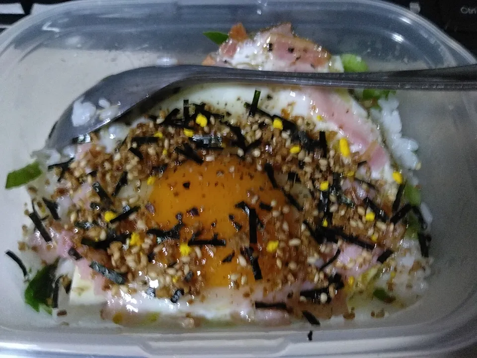 なめ茸チーズ入りショゴス丼|darkbaronさん