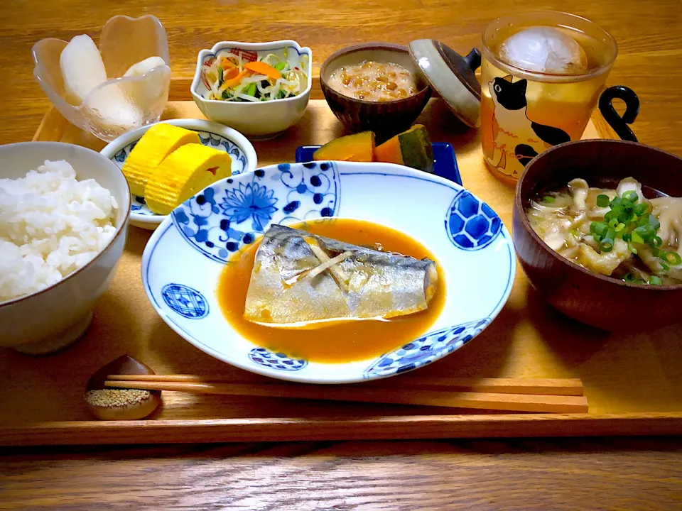 サバの味噌煮ごはん|ヒヨリ飯さん