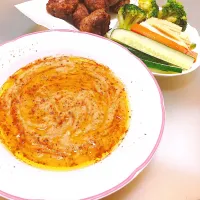 Hummus 鷹嘴豆泥、牛肉丸|SPJWUさん