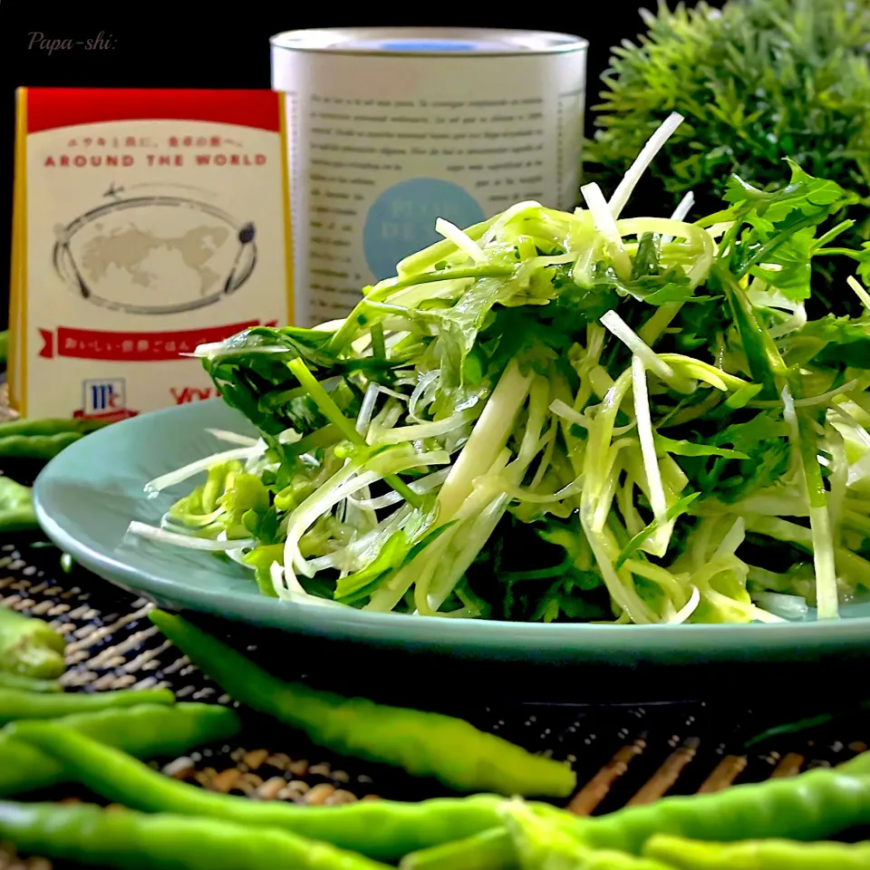 Snapdishの料理写真:タヌキさんの料理 老虎菜(古典中国料理)
|パパ氏さん