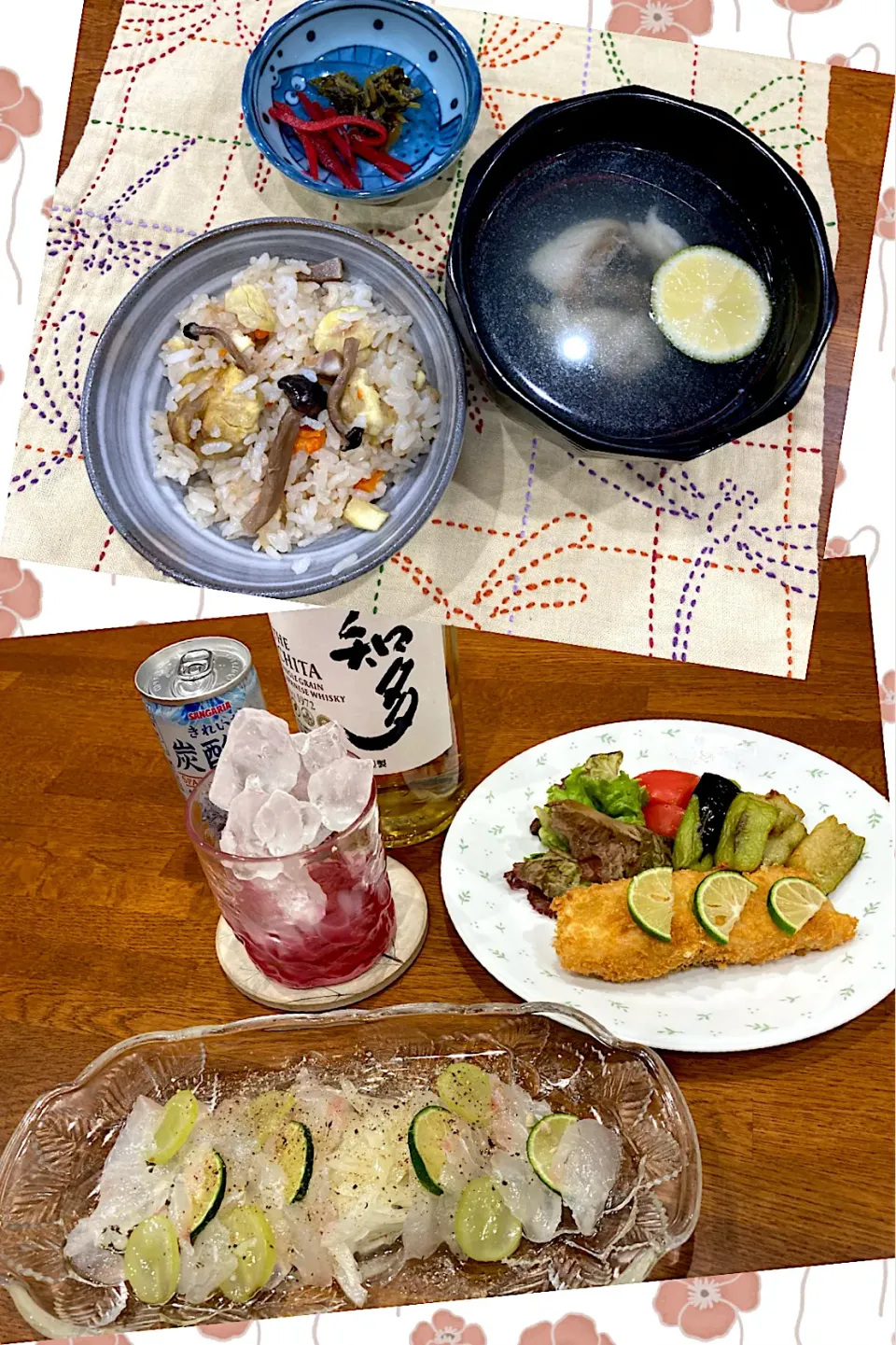 友人釣果5日目 晩ご飯🐟|sakuramochiさん