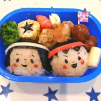 明日は運動会 キャラ弁|ぉまみさん