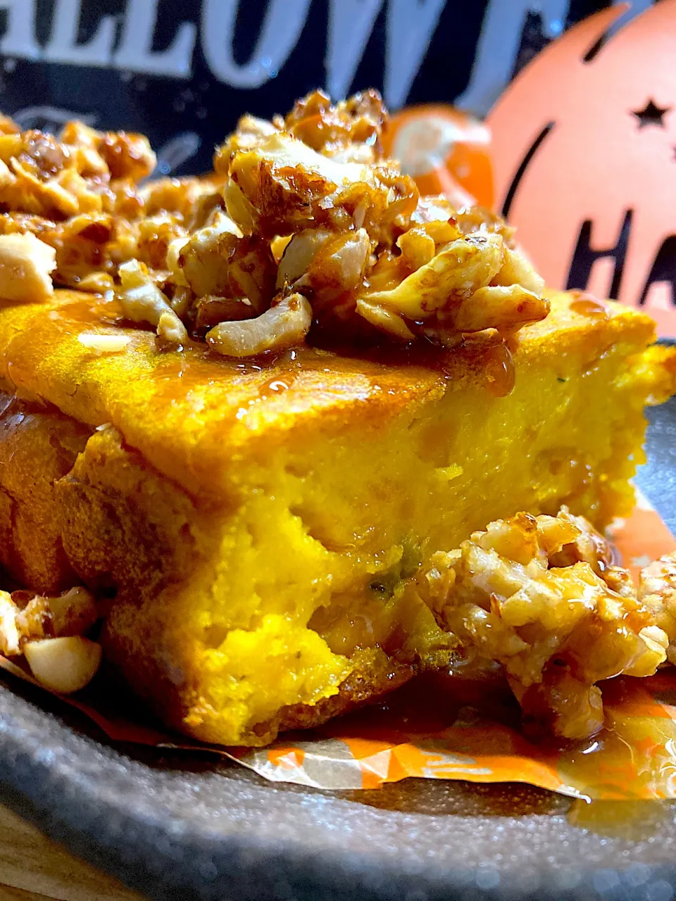 キャラメルナッツのガトーパンプキン|真珠きょうだいママさん