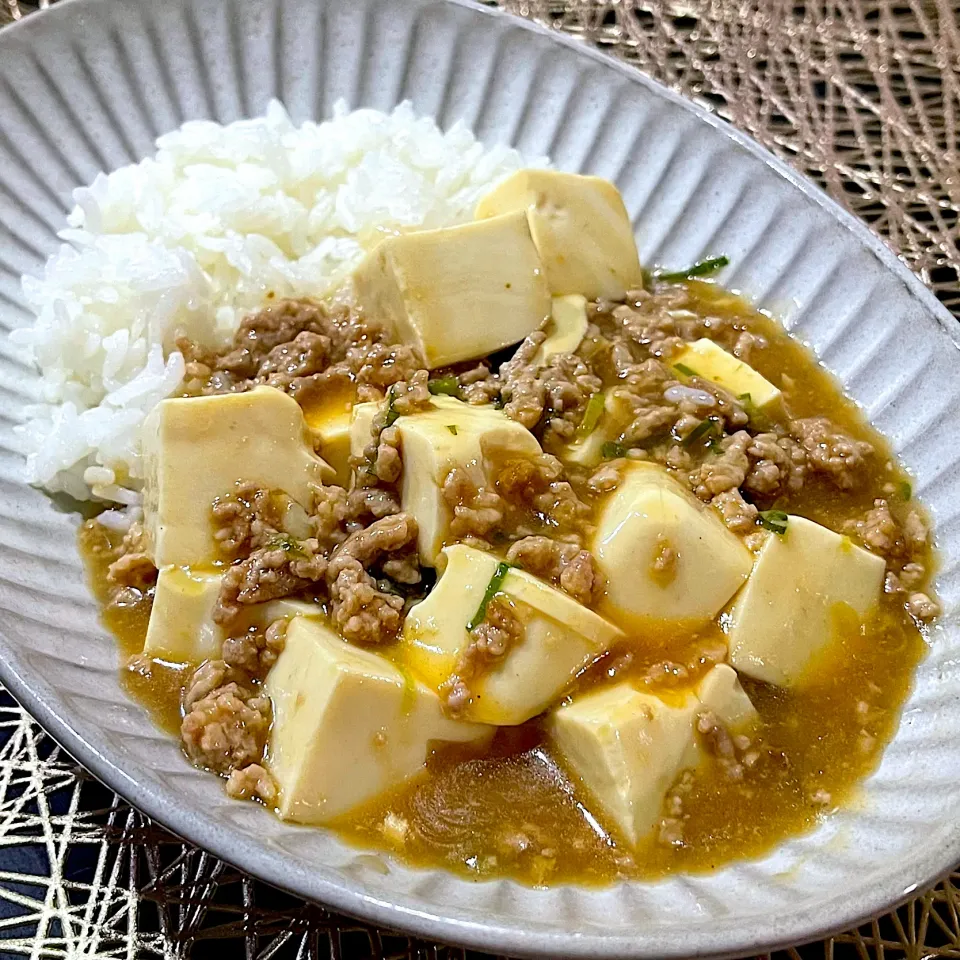 辛くない麻婆豆腐|のりさん