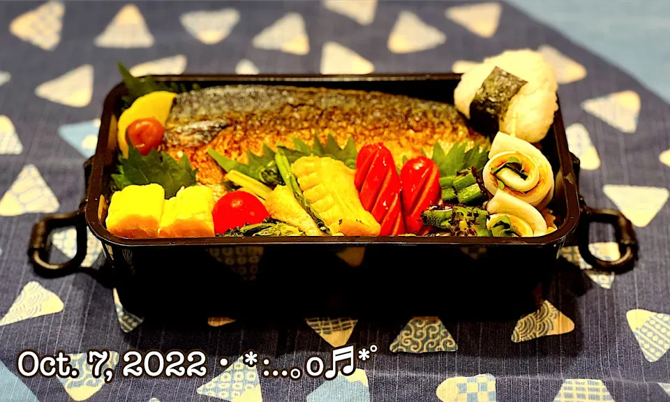 Snapdishの料理写真:2022/10/07お弁当〜♡|いく❤️さん