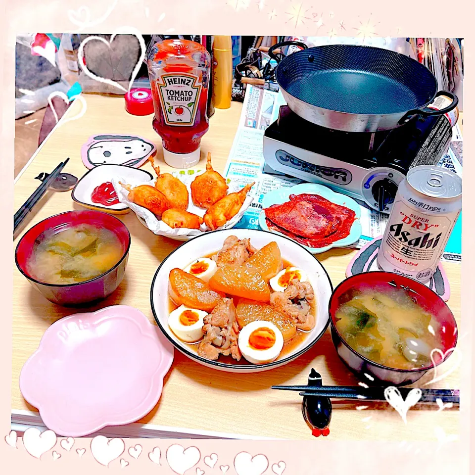 １０／７ ｆｒｉ 晩ごはん🍴＊○°|rinaronarさん