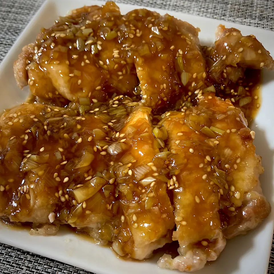 鶏肉の甘酢あんかけ|まきさん