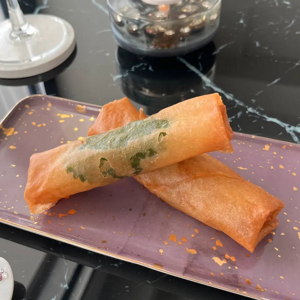 春巻きでのんびり家呑み🥂🍻|ななこさん