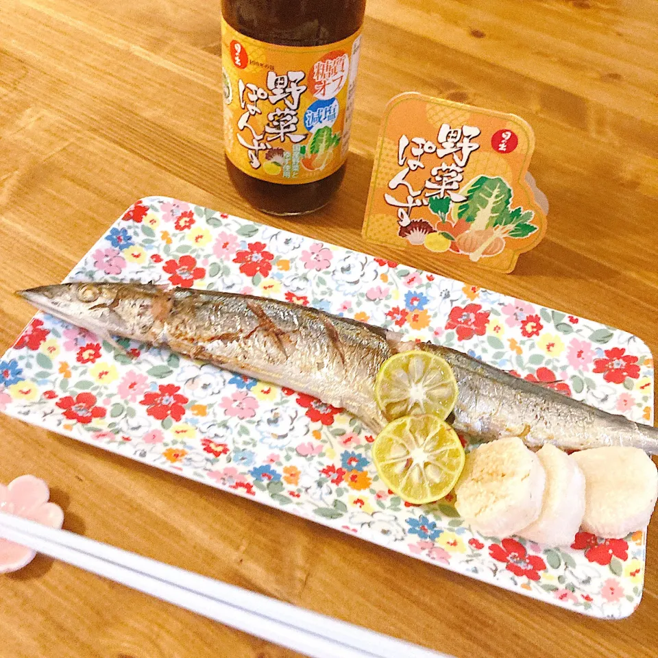 秋刀魚の塩焼き🎵|シャビーちゃんさん