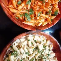 Snapdishの料理写真:Vegan Gluten Free Pasta 2 ways|April Furannaさん