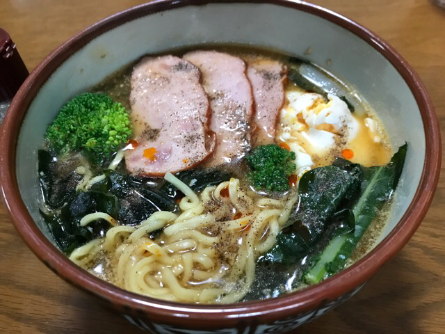 マルちゃん正麺🍜、味噌味❗️(о´∀`о)✨