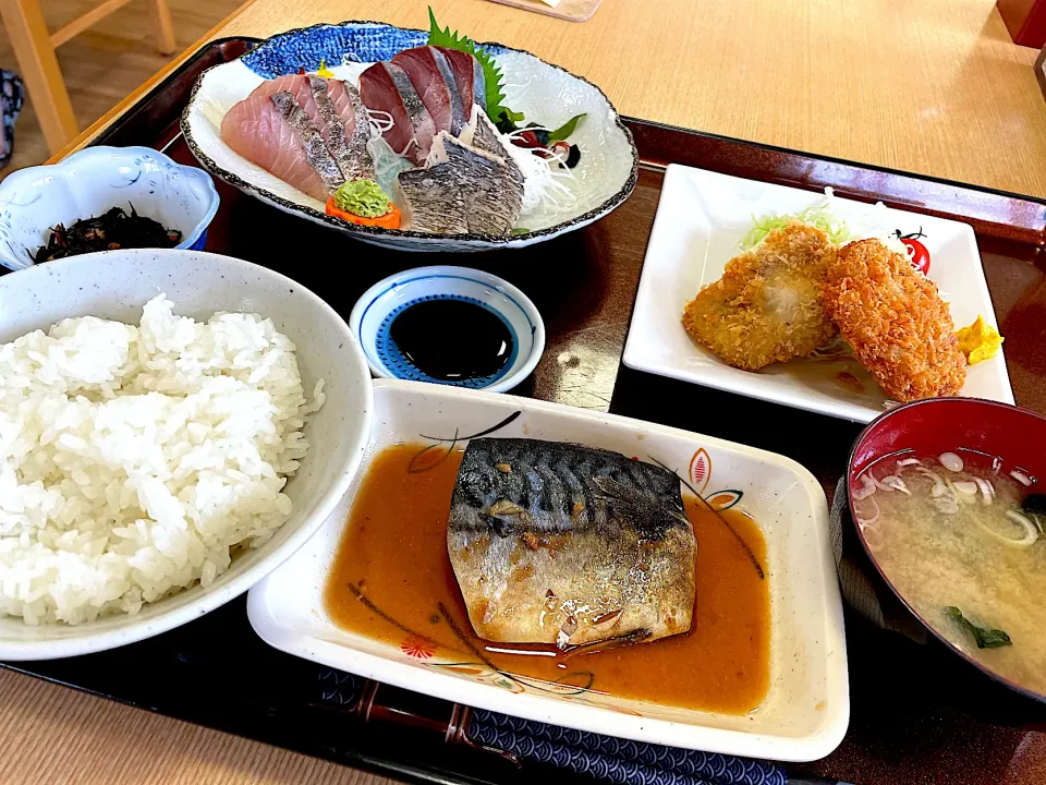 おさかな倶楽部のまんぷく定食＠千葉 富浦港|小池 康裕さん