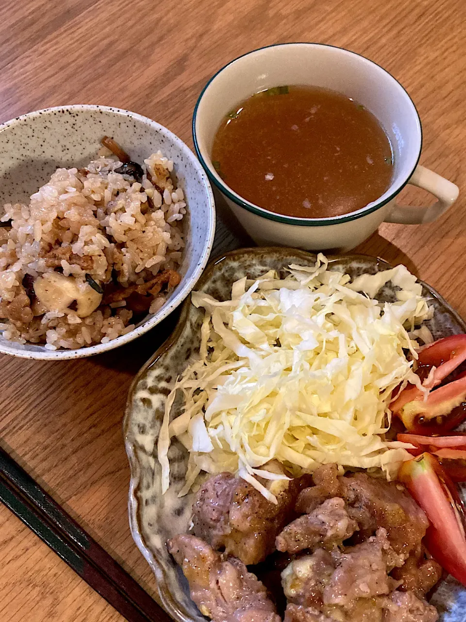 チーズハサミ豚肉とおこわ|たくちゃんせんせーさん