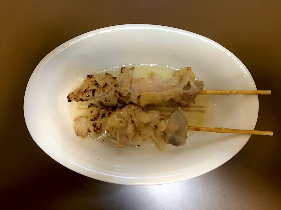 焼鳥もも串(塩だれ)|ばーさんさん