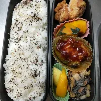 Snapdishの料理写真:朝 10分でおべんとう|satotoさん