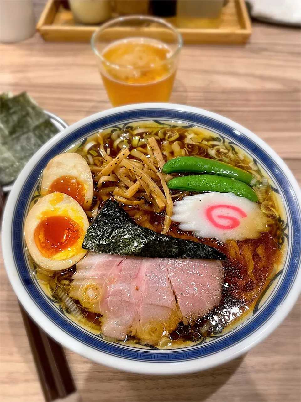 味玉醤油ラーメン@くじら食堂|morimi32さん