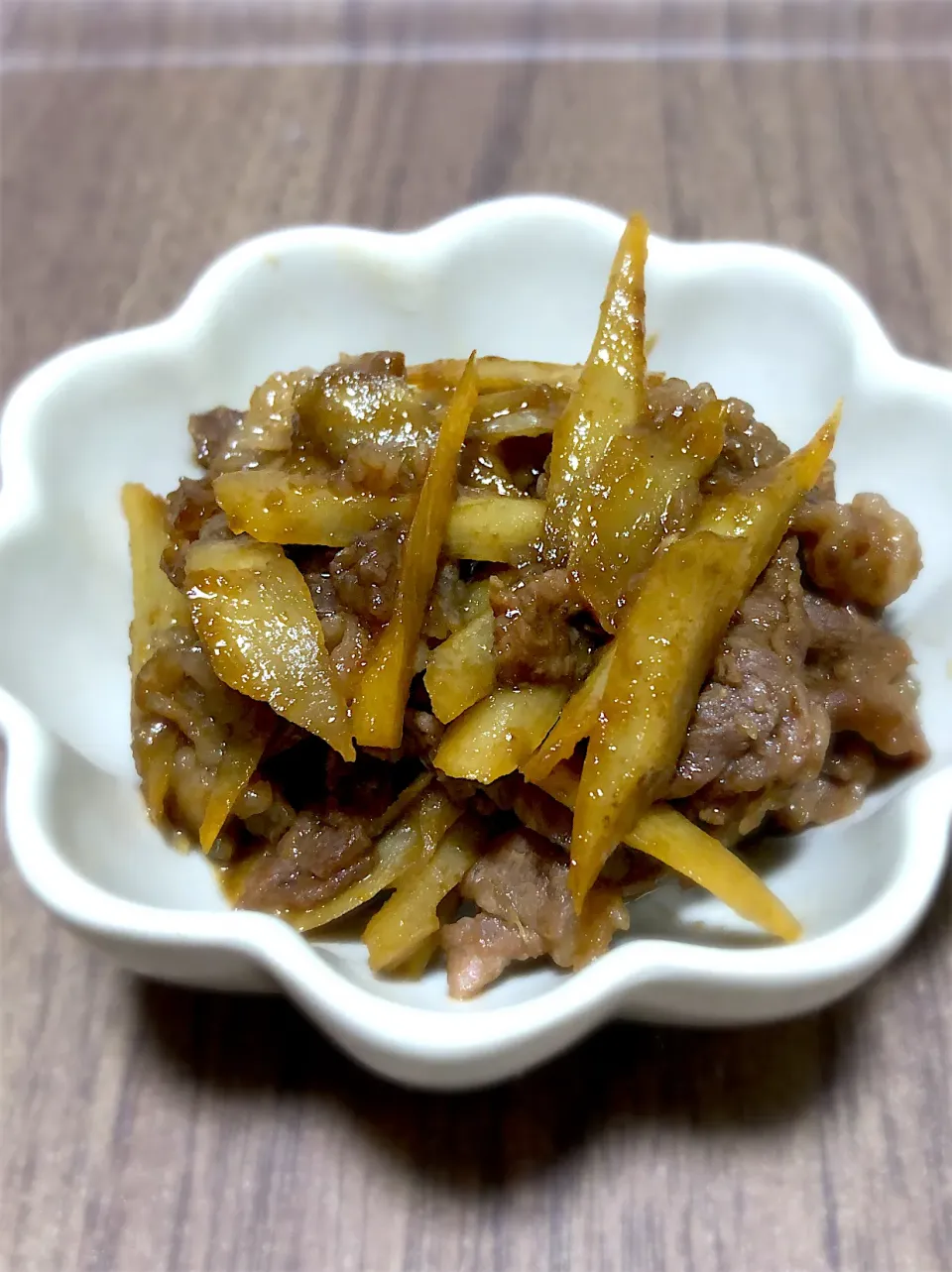 牛肉とごぼうの時雨煮|なおさんさん