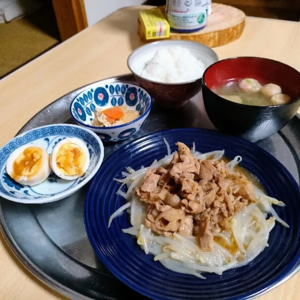 しょうが焼き定食。|ariyo4200さん