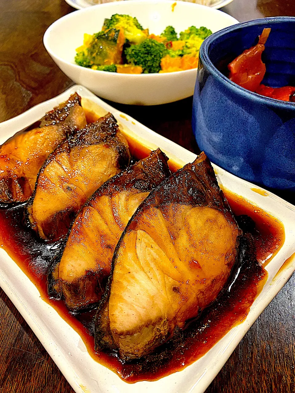 しばざきまりさんの料理 さわらの梅煮|しばざきまりさん