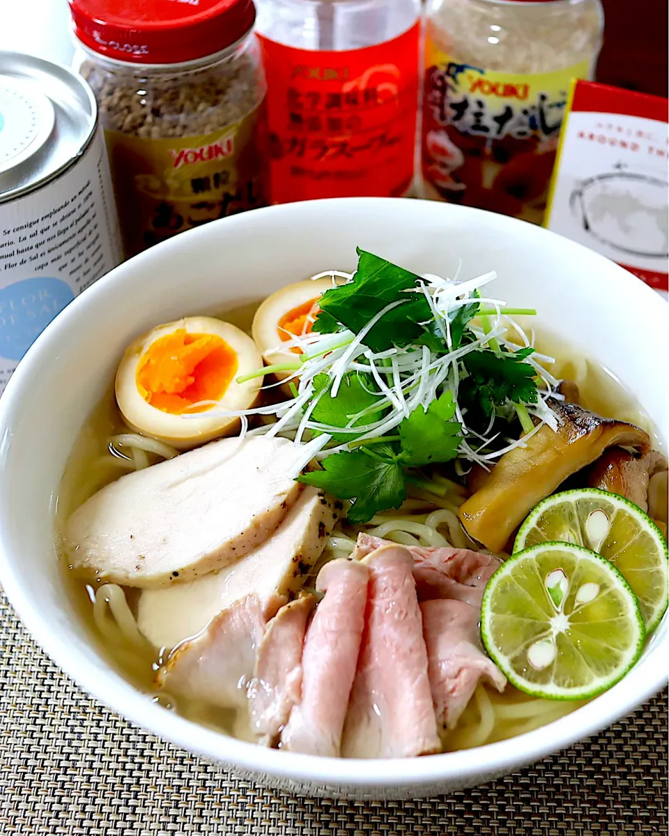 あごだし塩らー麺|かおるさん