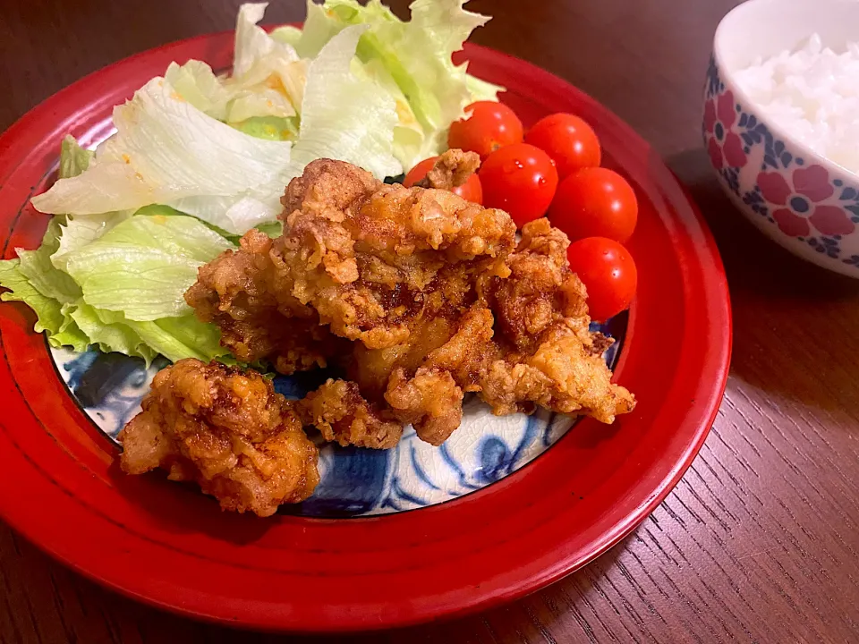 鶏肉の唐揚げ|あづきさん