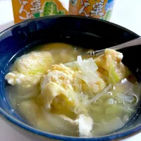 鶏団子スープ