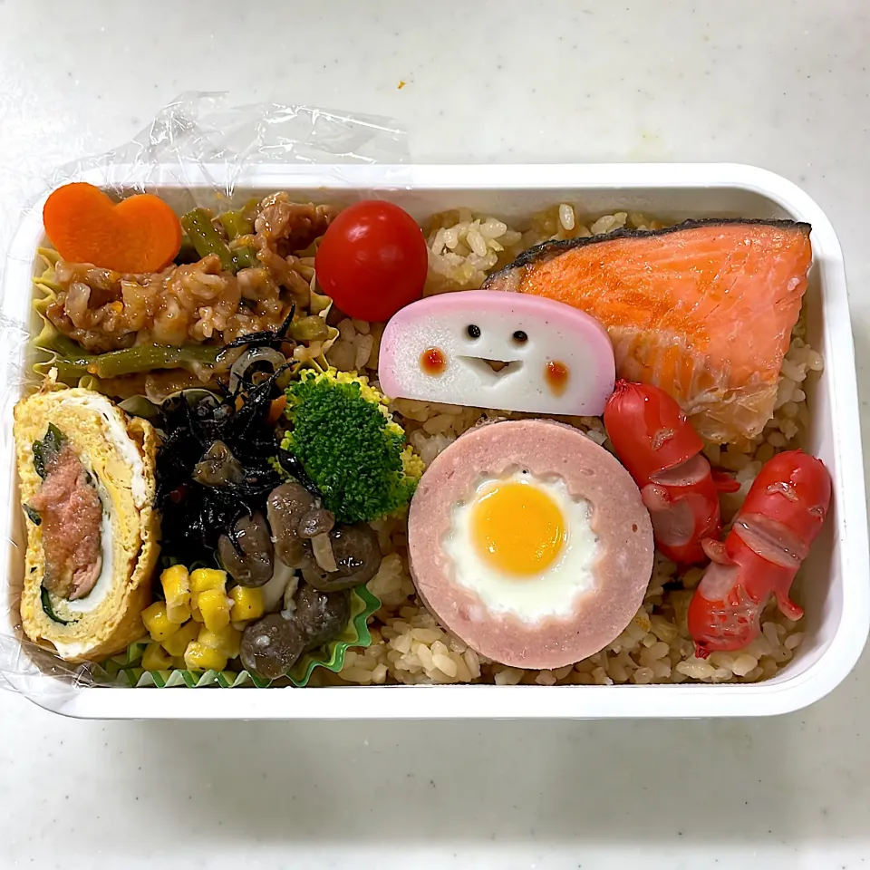 Snapdishの料理写真:2022年10月11日　オレ弁当♪|クッキングおやぢさん