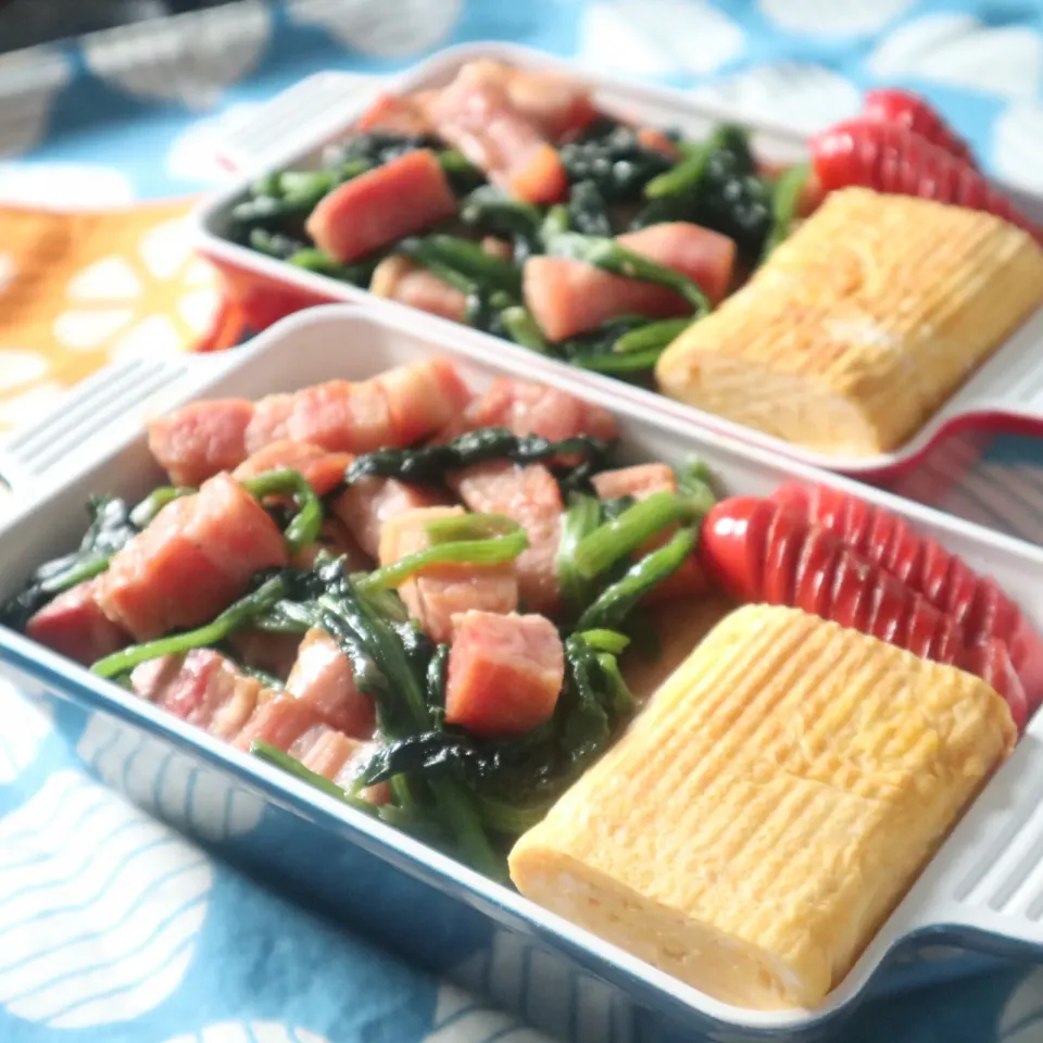 高校生男子弁当🍱ポパイ丼|なかじー。さん