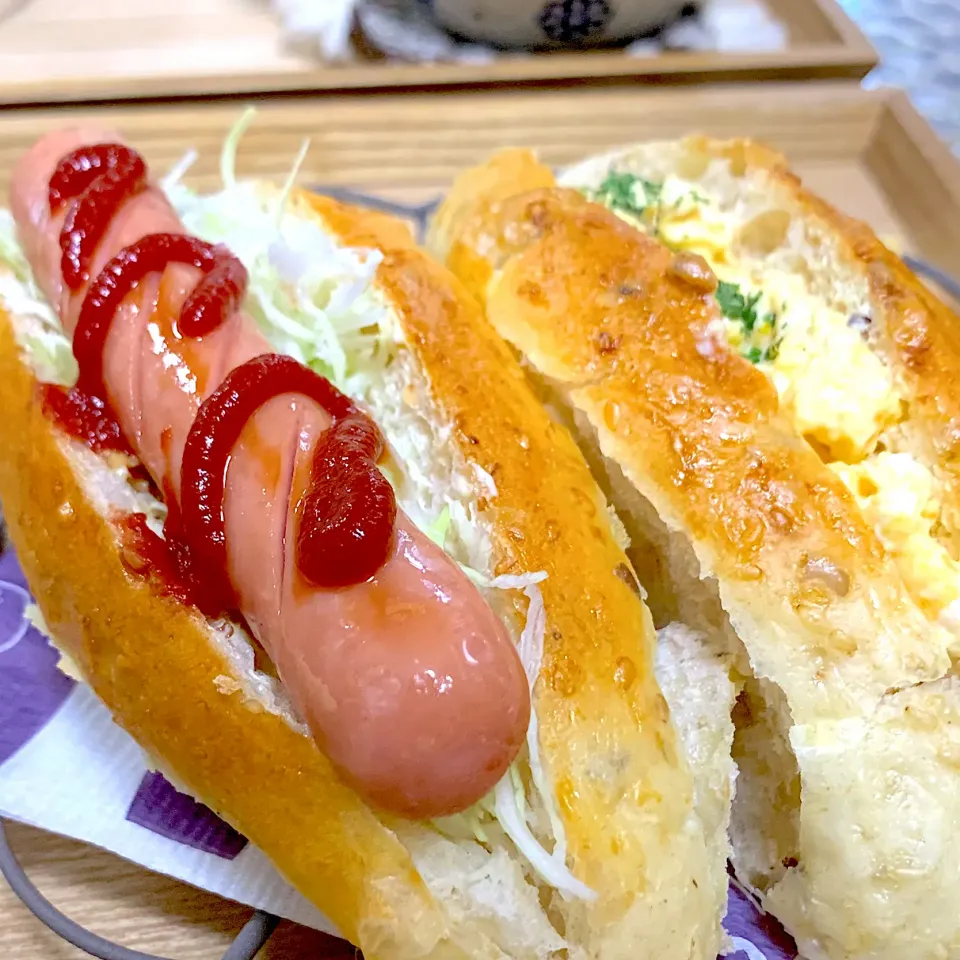 Snapdishの料理写真:ホーローバットちぎりパン|AquaRikoさん