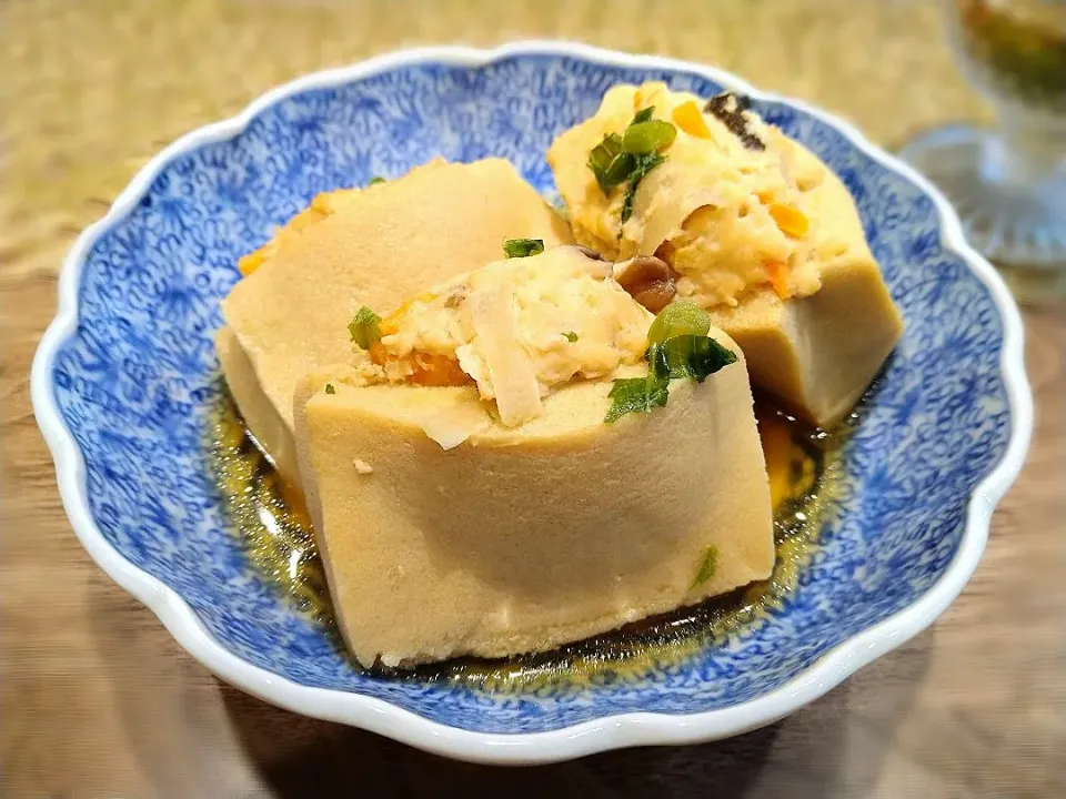 高野豆腐の印籠煮|古尾谷りかこさん