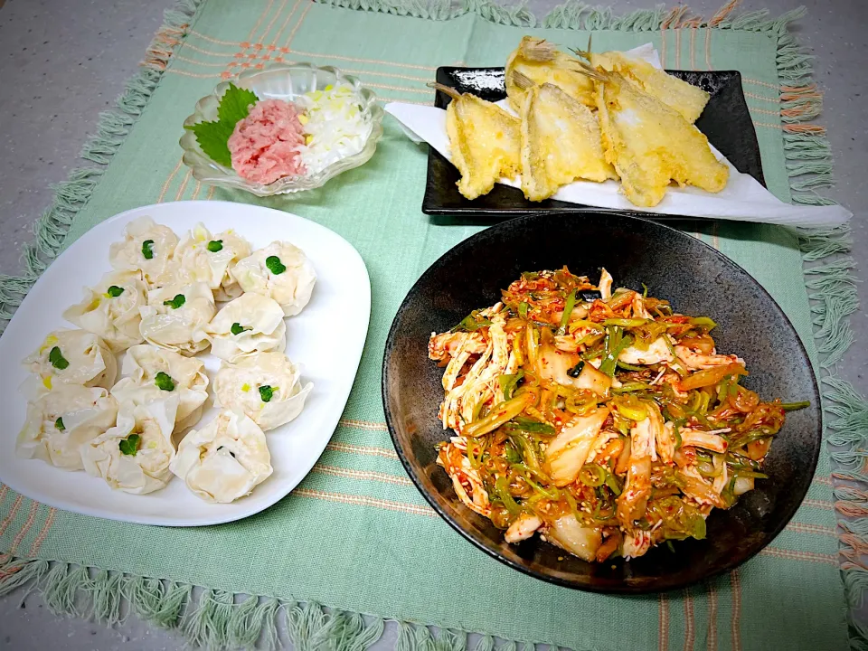 からあげビールさんの料理 【おうち居酒屋ごはん】簡単おつまみ♪ささみと長ねぎのキムチ和え|バシュランさん