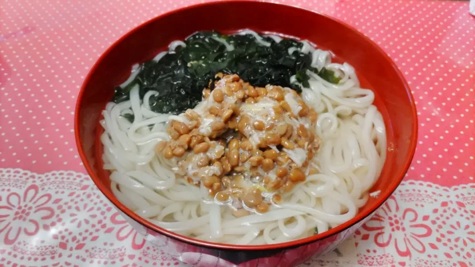 納豆わかめうどん
今夜は稲庭うどん|kamekameさん