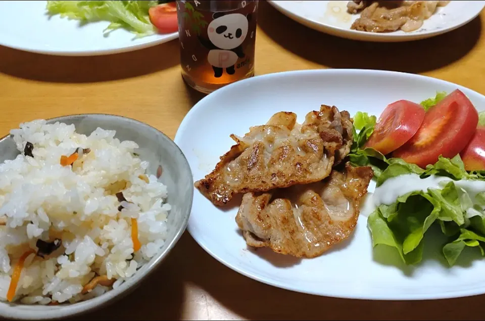 晩ごはん|しまだ ちえこさん