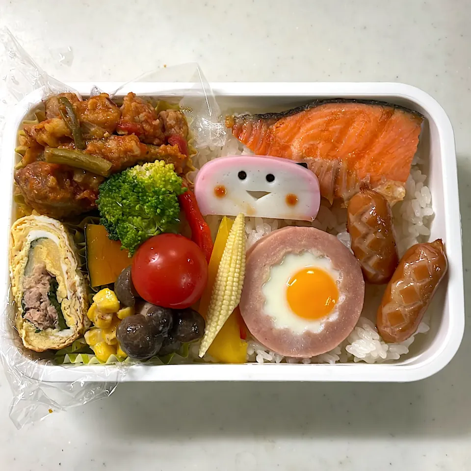 Snapdishの料理写真:2022年10月12日　オレ弁当♪|クッキングおやぢさん